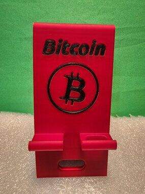 Bitcoin Cell Phone Stand